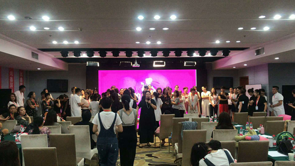 宏润私密精雕陕西招商会场